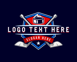 Field Hockey - Hockey Sports League logo design