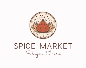 Onion Spice Cooking logo design