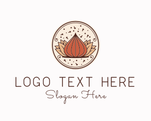 Cook - Onion Spice Cooking logo design