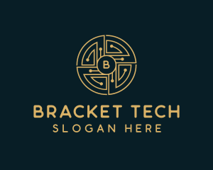 Bitcoin Digital Tech  logo design