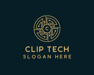 Bitcoin Digital Tech  logo design