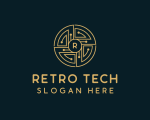 Bitcoin Digital Tech  logo design