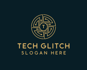 Bitcoin Digital Tech  logo design