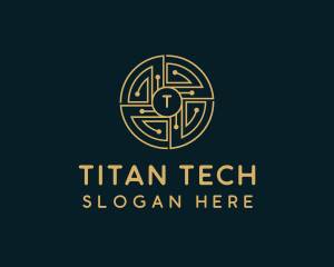 Bitcoin Digital Tech  logo design