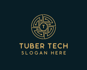 Bitcoin Digital Tech  logo design