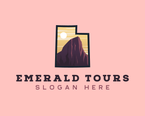 Utah Canyon Tour logo design