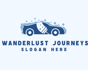 Car Wash Cleaning Logo