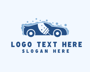 Blue - Car Wash Cleaning logo design