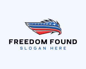Patriotism - Patriotic American Eagle logo design