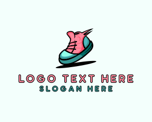 Trainers - Fashion Streetwear Sneakers logo design