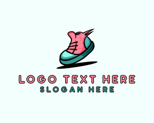 Shoes - Fashion Streetwear Sneakers logo design