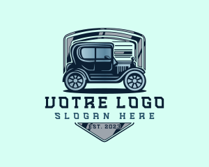 Driving - Car Restoration Garage logo design