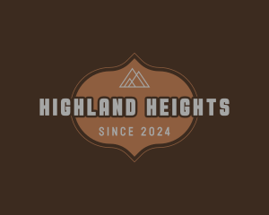 Highland - Highland Mountain Camping logo design