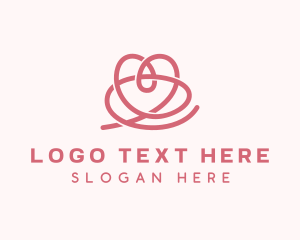 Loop - Heart Mental Health logo design