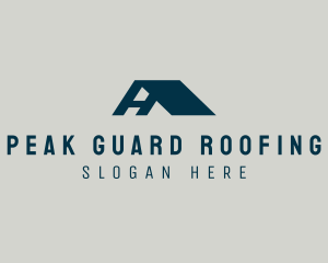 Roofing - Roofing Roof Letter A logo design