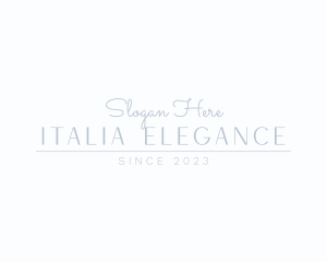 Elegant Feminine Business logo design