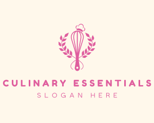 Bakery Whisk Pastry  logo design