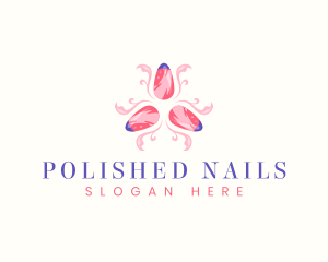 Nail Polish Cosmetics logo design