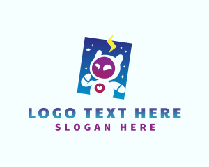 Fun - Fun Robot Tech logo design