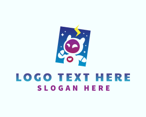 Playful - Robotics Tech Toy logo design