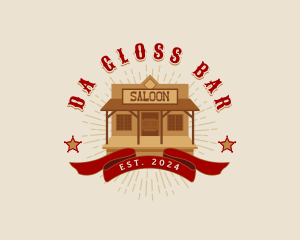 Western Saloon Bar logo design