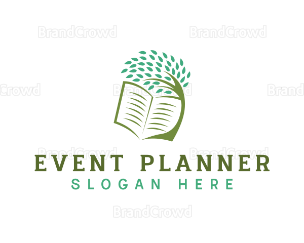 Book Tree Learning Book Logo