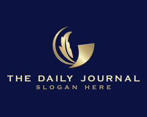Journal - Journal Quill Writing logo design