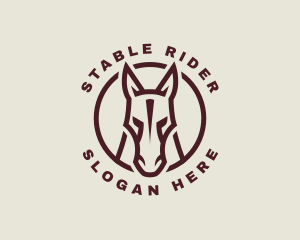 Horseman - Wild Horse Trainer logo design