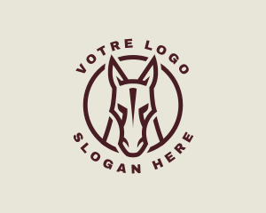 Ranch - Wild Horse Trainer logo design
