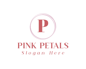 Minimalist Feminine Circle logo design