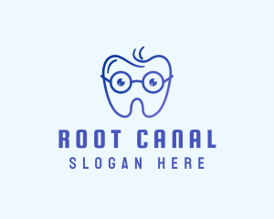 Endodontist - Smart Eyeglass Tooth logo design