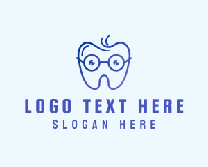 Endodontist - Smart Eyeglass Tooth logo design