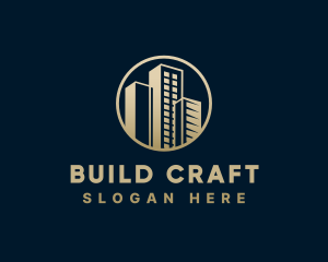 Office Tower Building  logo design