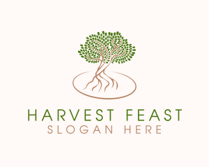 Gardening Plant Harvest logo design