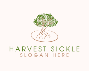 Gardening Plant Harvest logo design