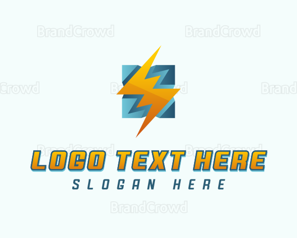 Lightning Bolt Charge Logo