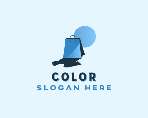 Shopper - Shirt Shopping Bag Apparel logo design