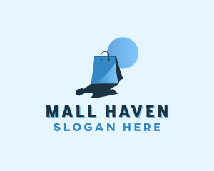 Shirt Shopping Bag Apparel logo design