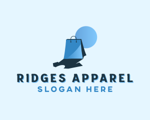 Shirt Shopping Bag Apparel logo design