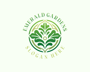 Vegan Herbal Garden logo design