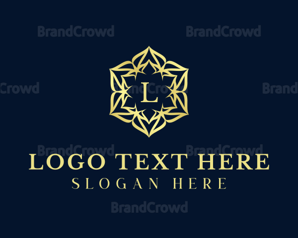Floral Luxury Pattern Logo