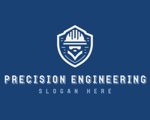 Engineering - Engineering Construction Hat logo design