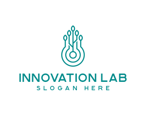 Lab - Science Biotechnology Lab logo design