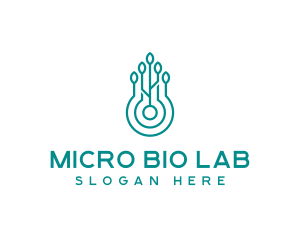 Science Biotechnology Lab logo design