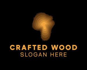 Wood Ring Log logo design