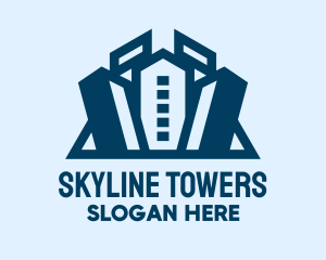 Towers - City Real Estate logo design