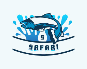Marine - Fish Tuna Seafood logo design