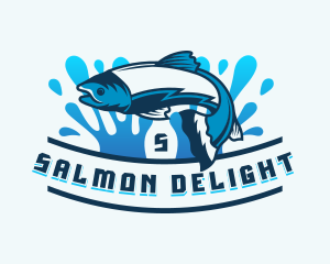 Salmon - Fish Tuna Seafood logo design