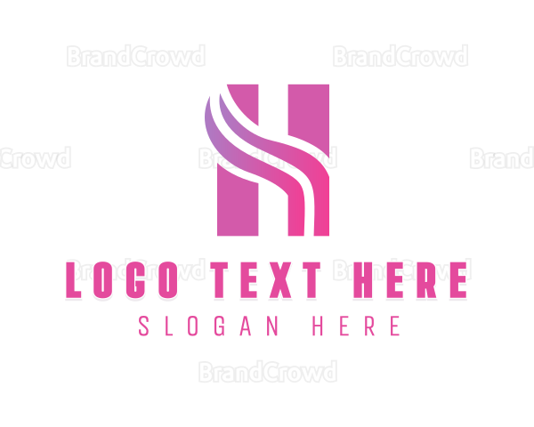 Beauty Letter H Logo