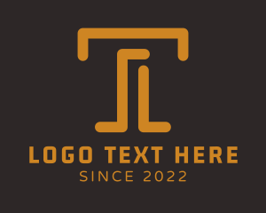 Letter T - Corporate Letter T logo design
